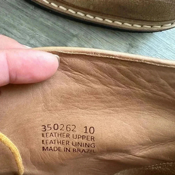 Marc Joseph Mens Vestry St Mustard Suede Ankle Boots Size 10 - Picture 6 of 8